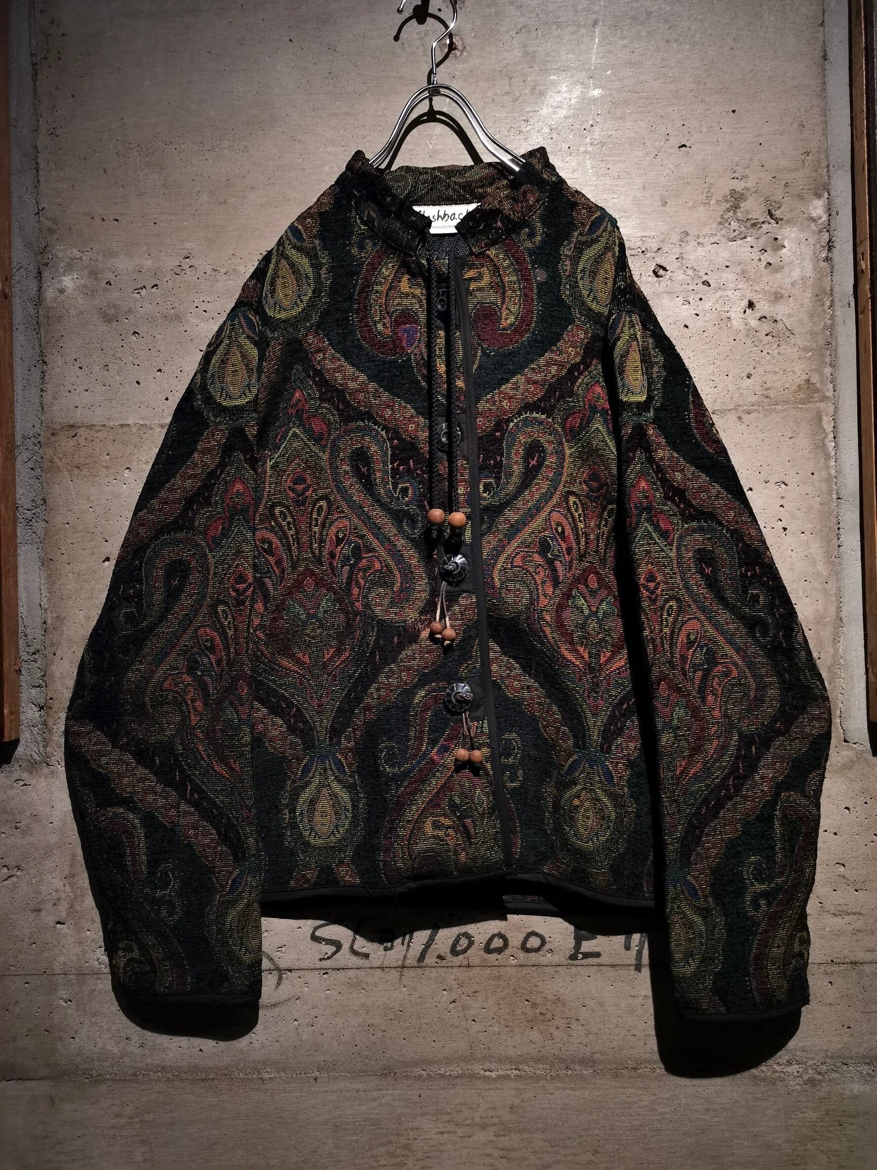 Caka】Special Paisley x Luxury Pattern Vintage Gobelin Jacket 