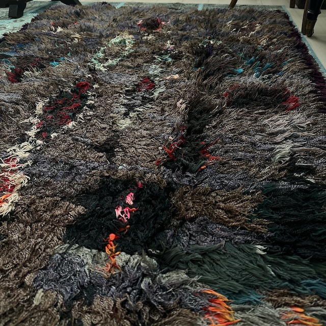 モロッコ ヴィンテージラグ MR003 | ブジャド | 109cm × 191cm