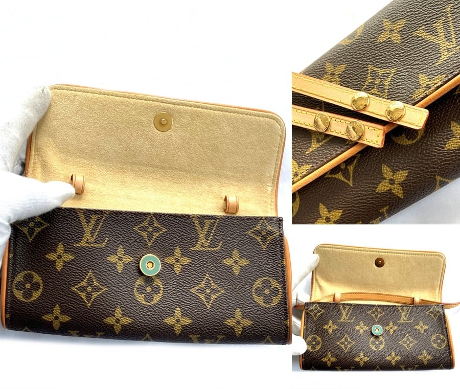極美品 レア 廃番 ルイ ヴィトン LOUIS VUITTON モノグラム ポシェット