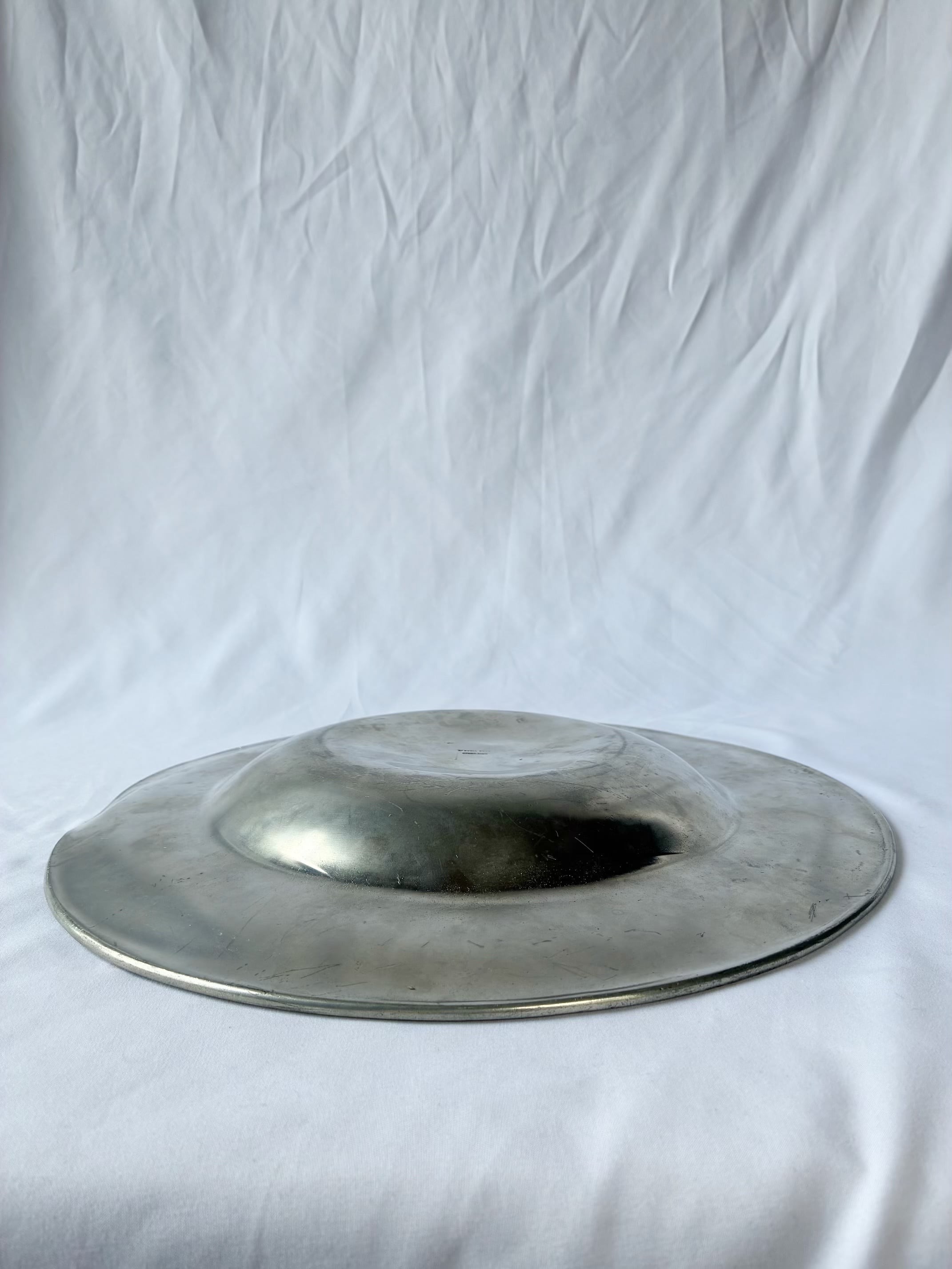 NORWAY Antique “Askvoll Brug”Pewter Tray | CARBOOTS