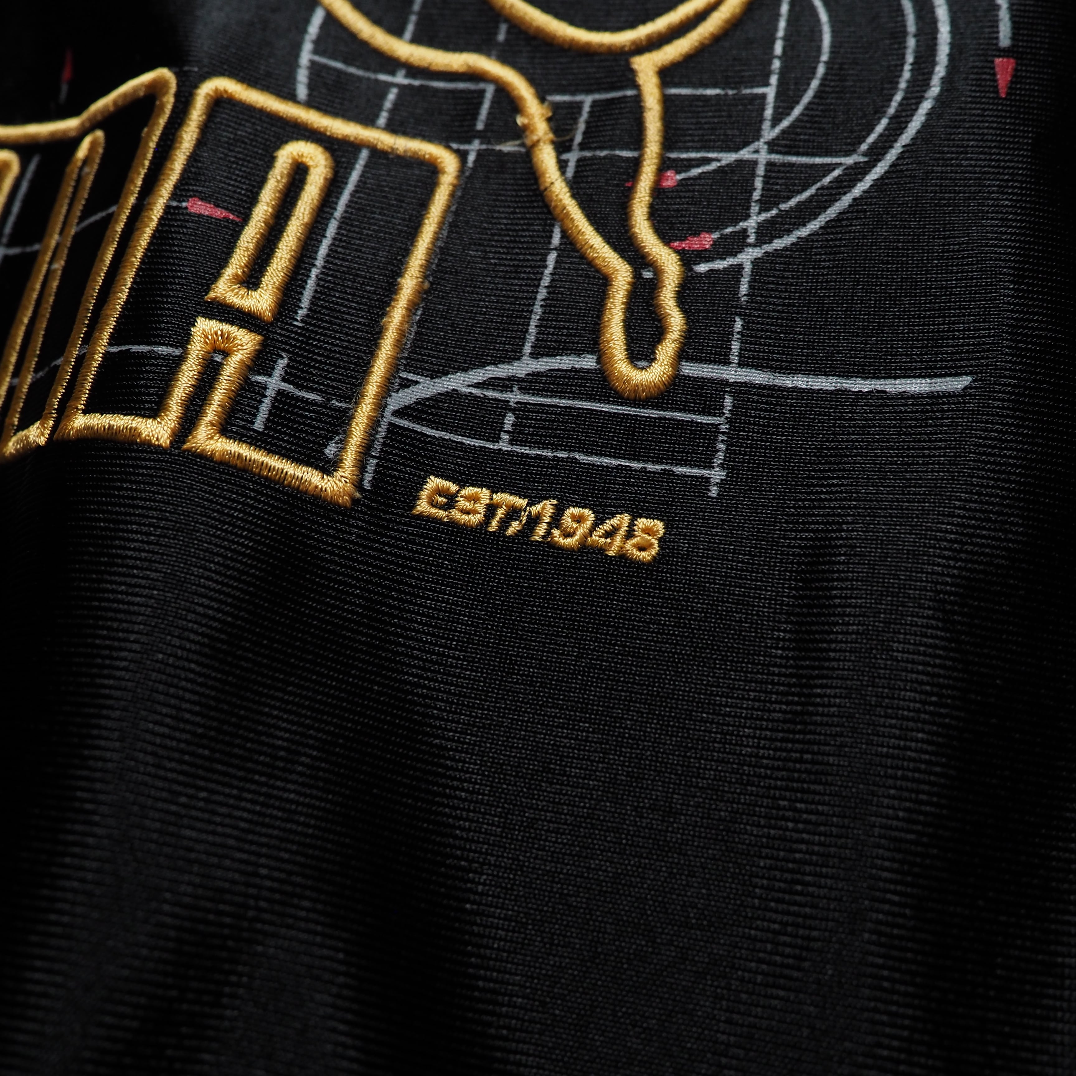 ” Old PUMA ” Graphic logo Embossed vintage loose game shirt