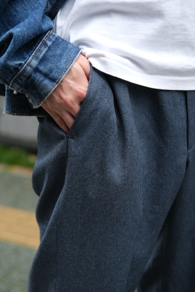 Utah/80-90's "LEVI'S" ACTION SLACKS/blue gray