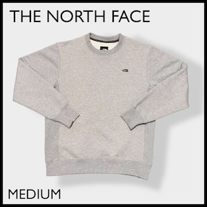 【THE NORTH FACE】直営店 限定 完売 ワンポイントロゴ 刺繍ロゴ バックロゴ スウェット トレーナー プルオーバー MEDIUM アウトドア 脇リブ 肉厚 ノースフェイス US古着