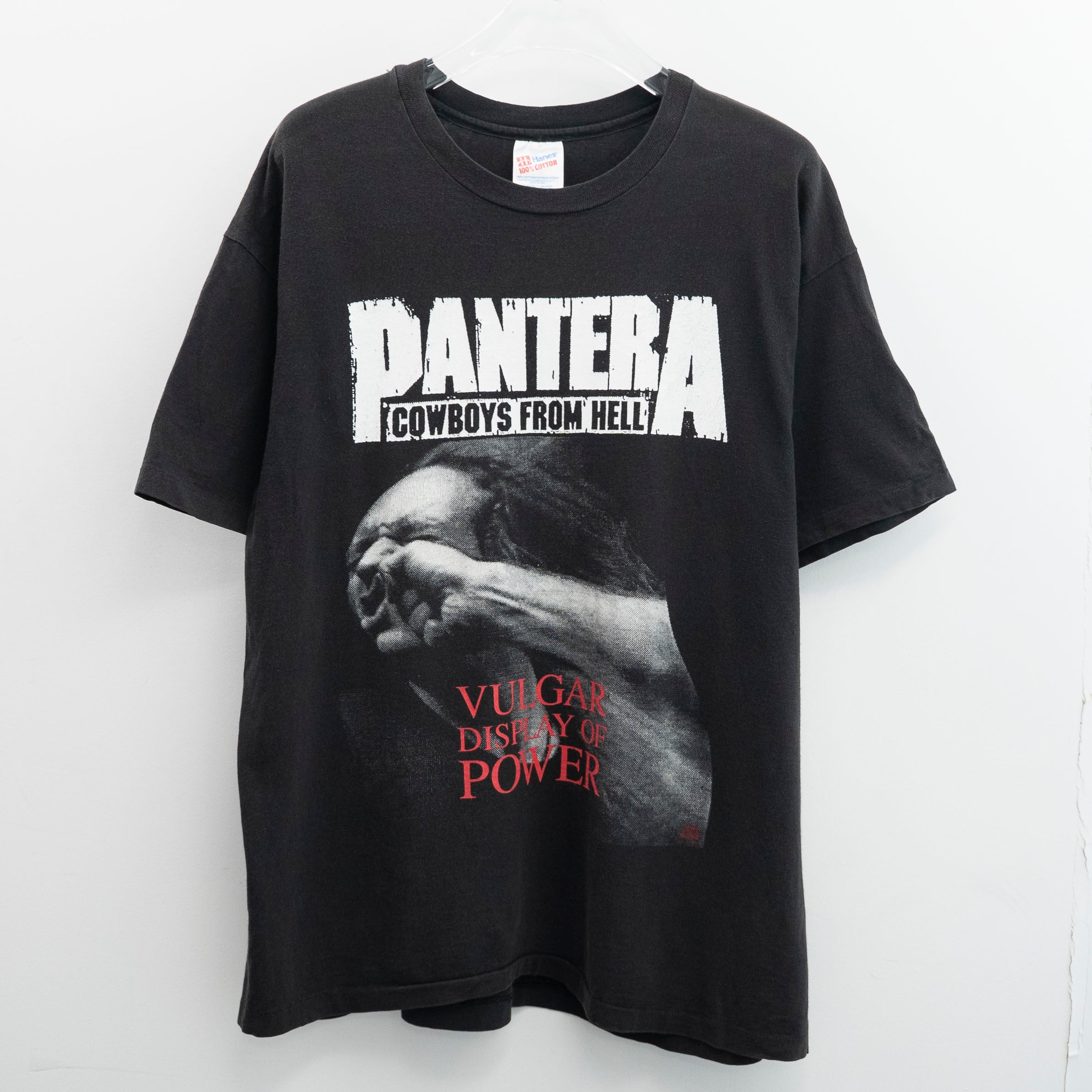 Pantera " Cowboys From Hell " Hanes XL 【A6-93】