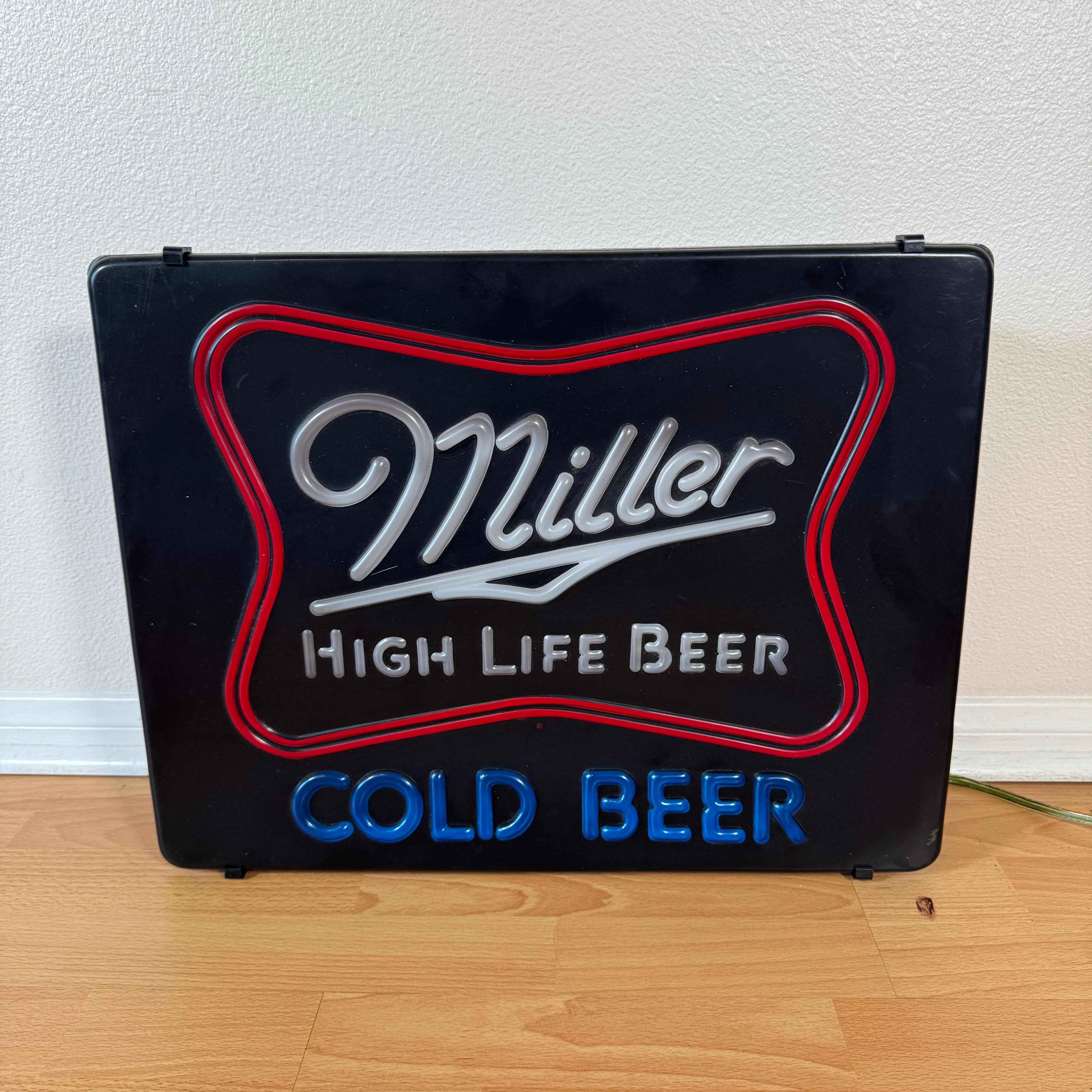 MILLER HIGH LIFE BEER ビンテージ ライトサイン ミラー MILLER HIGH