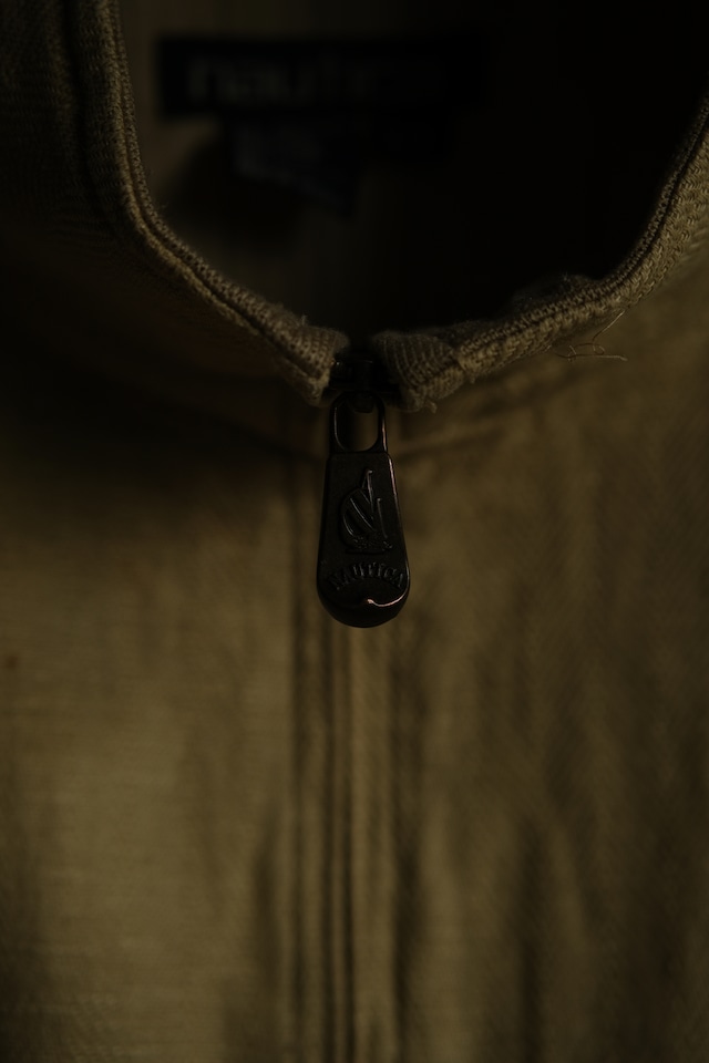 Utah/80-90's "nautica" herringbone twill swing top