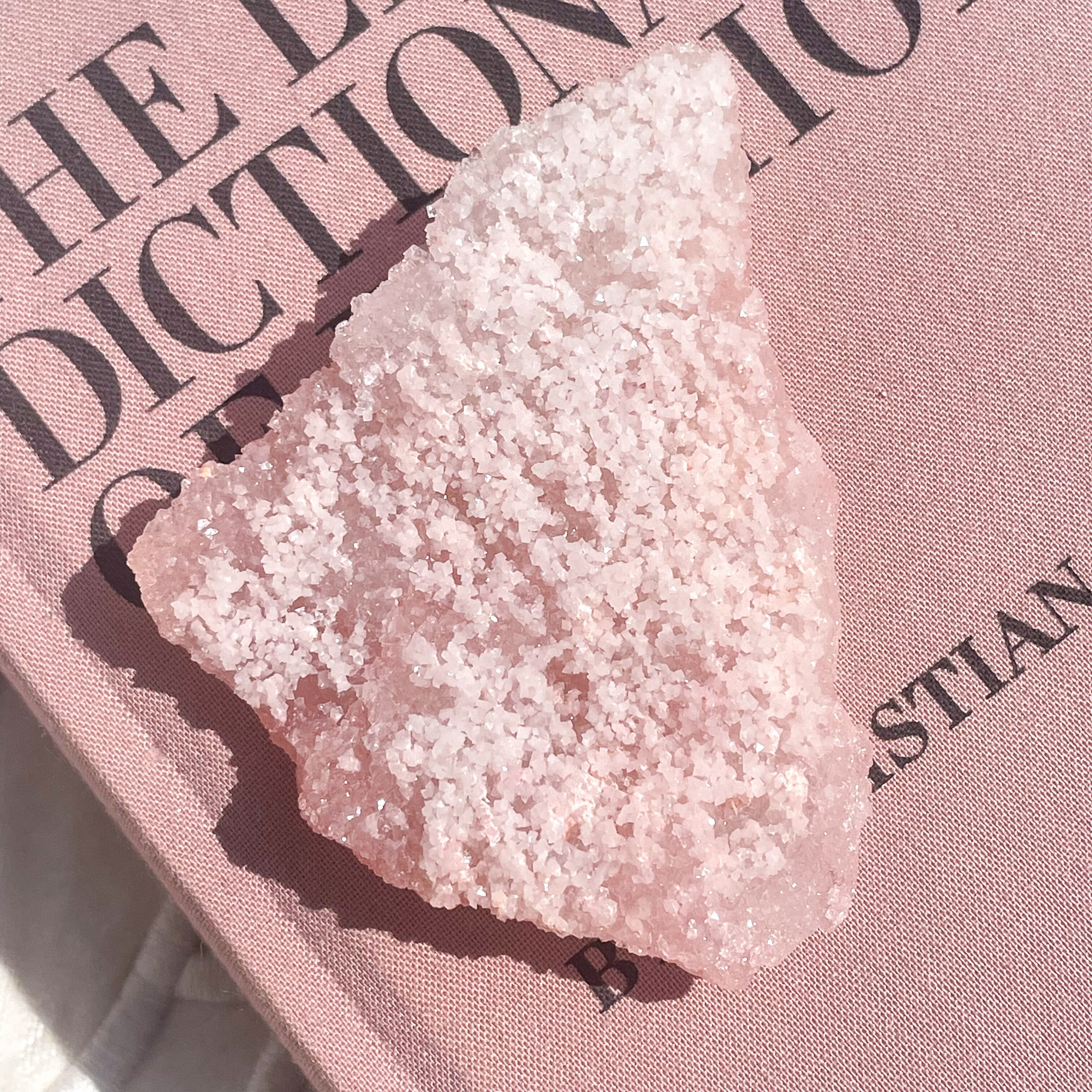 Pink & Red Sugary Apophyllite 5 ✧ ピンク&レッド シュガー