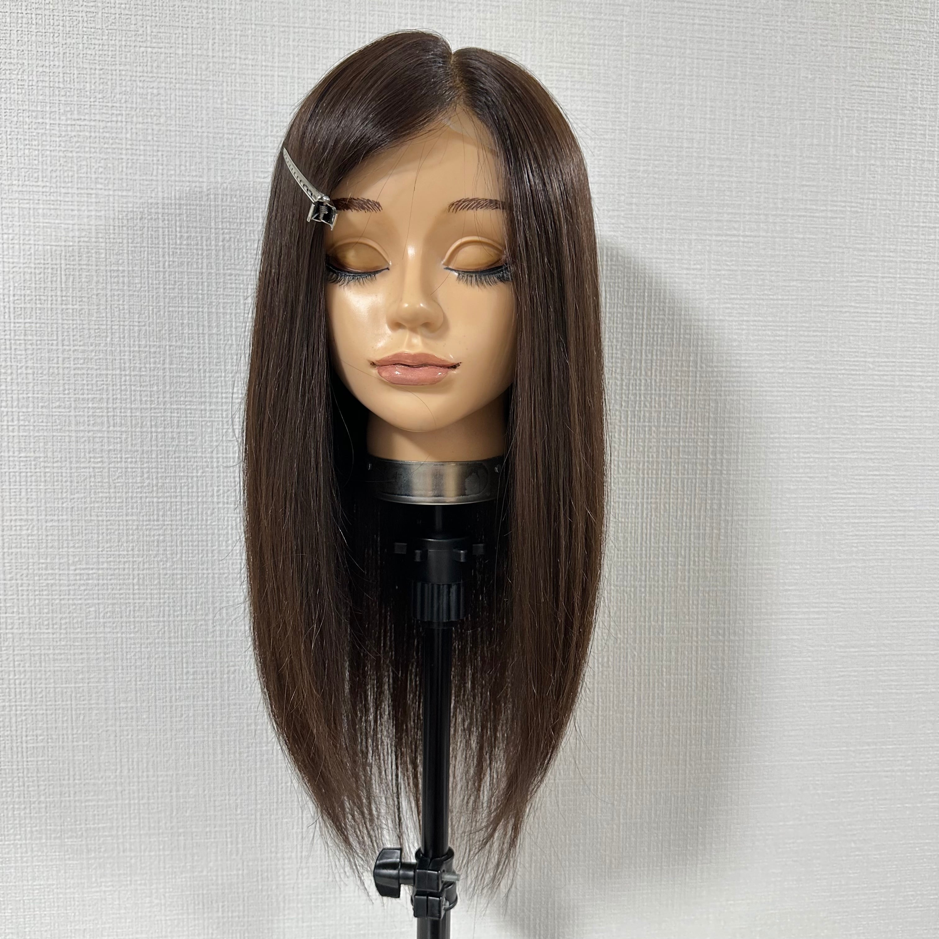 百合子ウィッグ ショートヘア用ヘアピース スキンレースタイプ 百合子ウィッグ ショートヘア用ヘアピース スキンレースタイプ