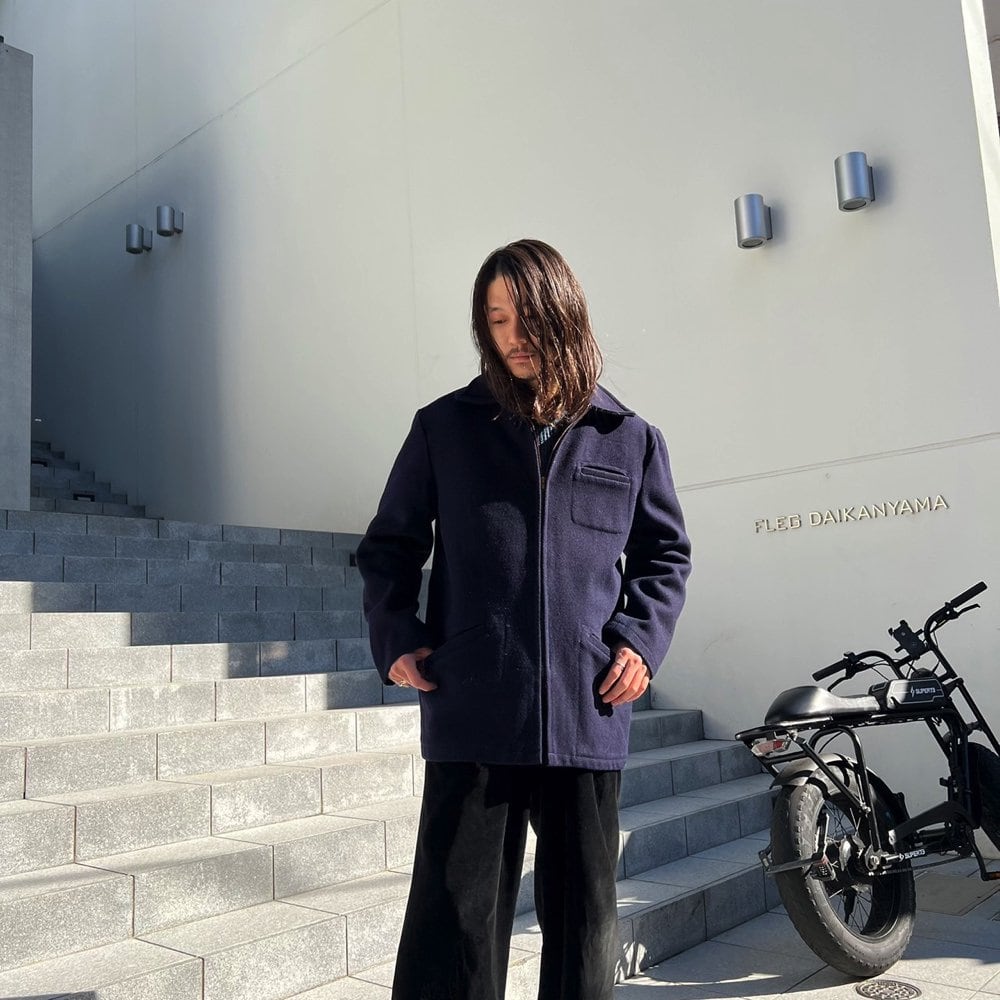 LOEV BROS] Vintage Full Zip Wool Jacket [1950s-] Vintage Front Zip