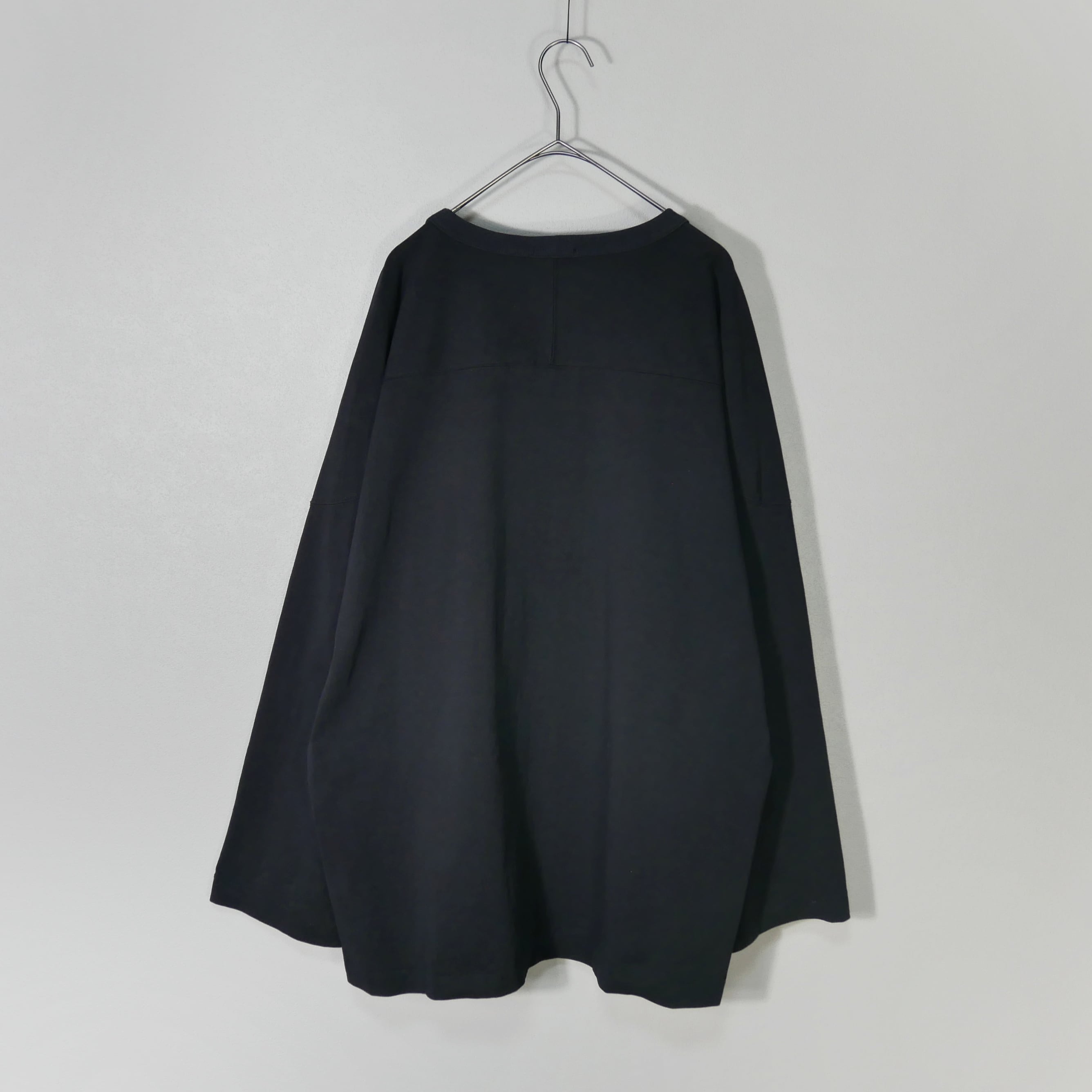 COMOLI 19AW フットボールT CHARCOAL 3 | Pay ID - トップス