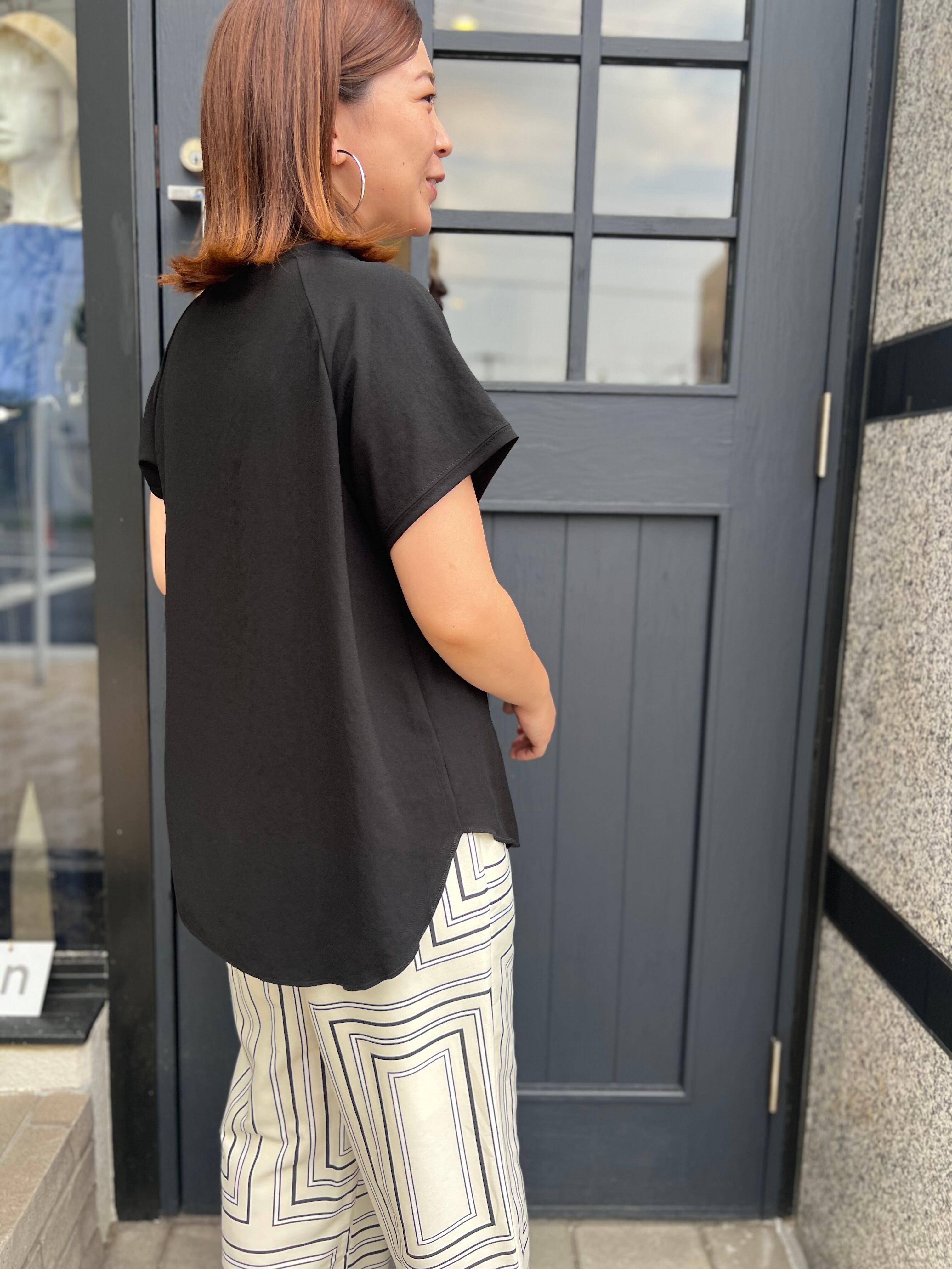 【dolly-sean/ヤマトドレス】ストレッチジョーゼットTシャツ