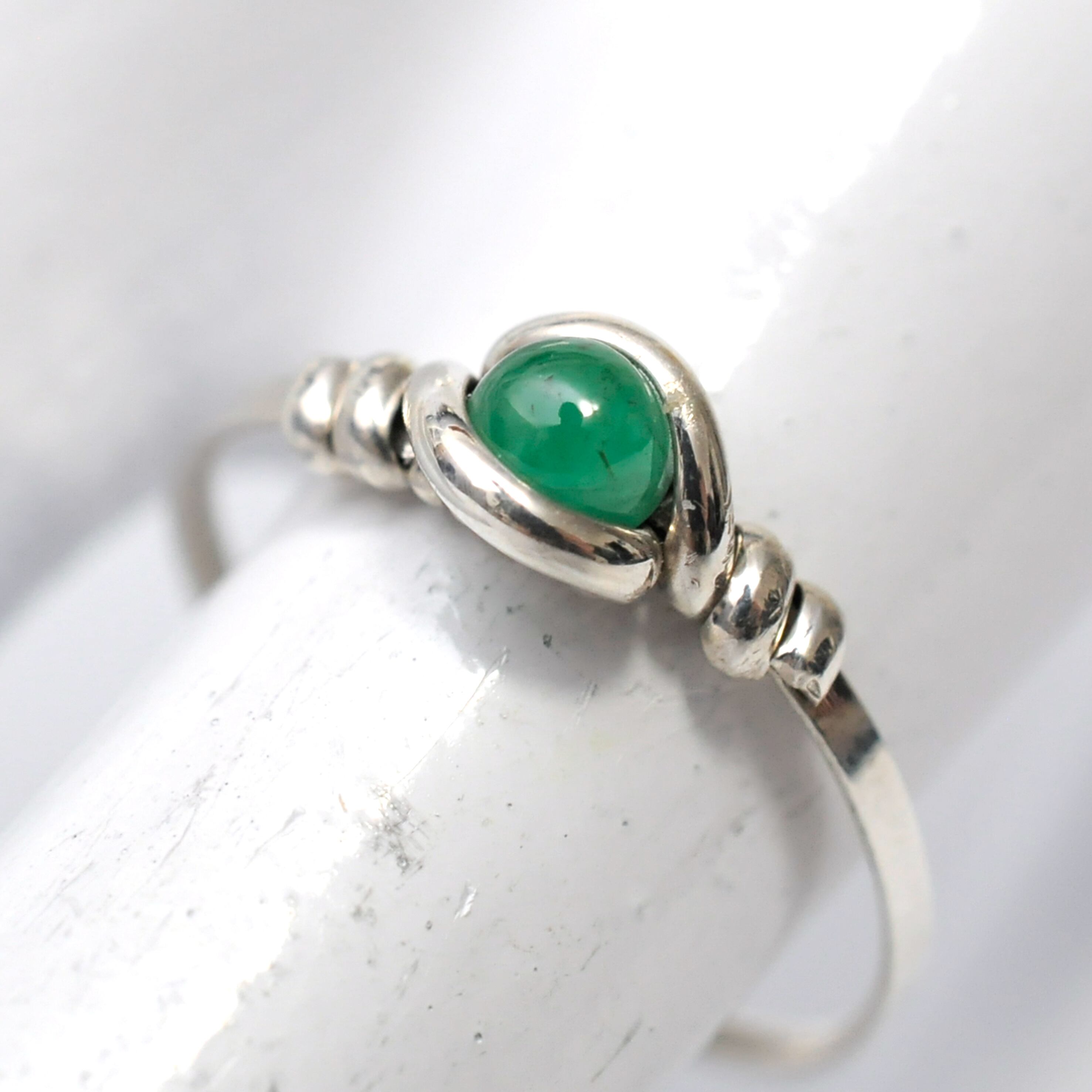 【リング】エメラルド 02【SV940】