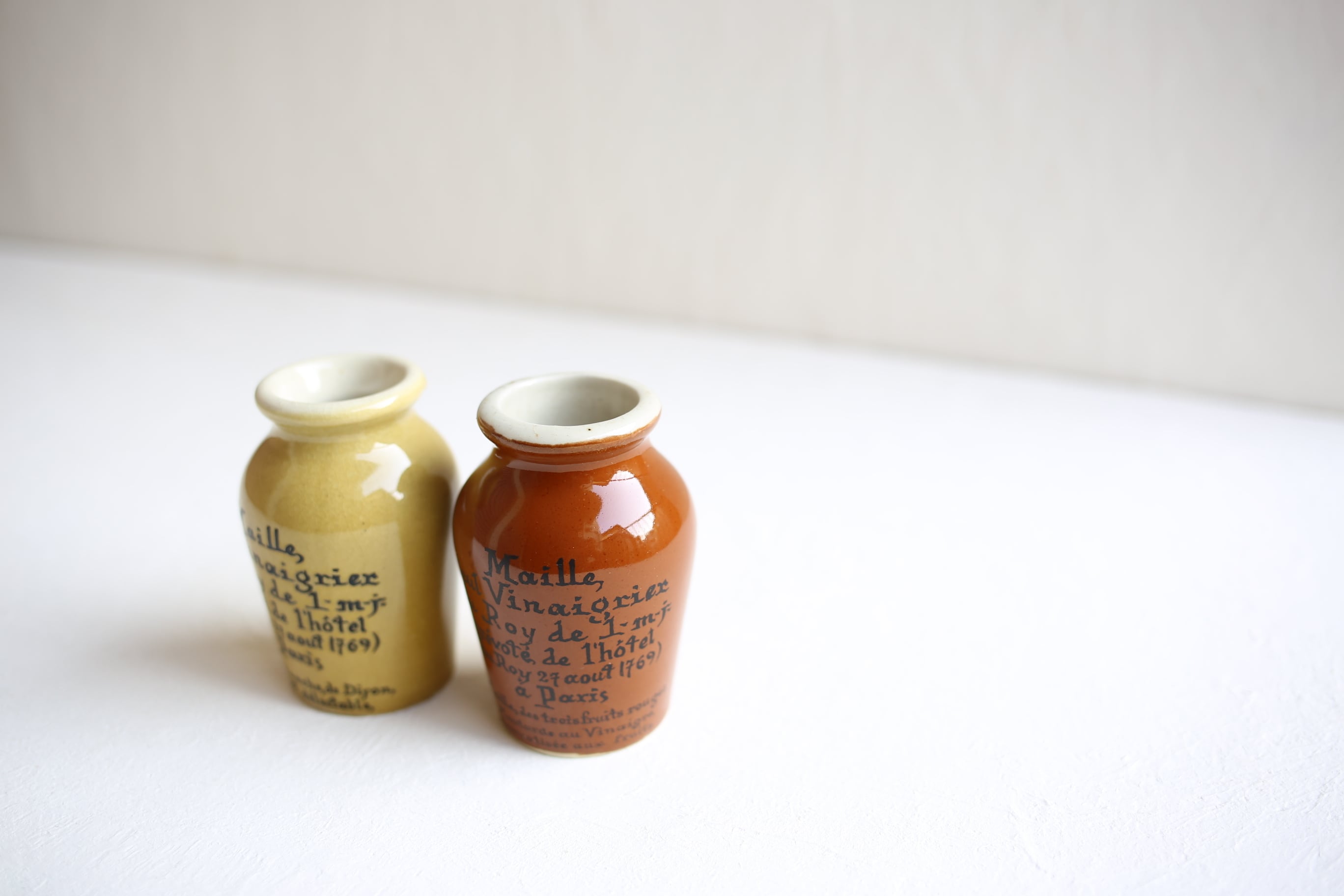 フランス アンティーク ヴィンテージ Maille マイユ マスタードポット