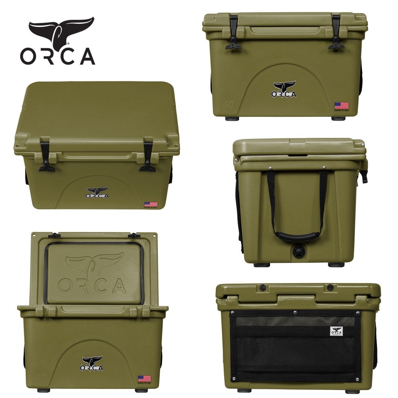 ORCA Coolers 40 Quart オルカ クーラー ボックス キャンプ用品 アウトドア キャンプ グッズ 保冷 クッキング ドリンク オルカクーラーズジャパン