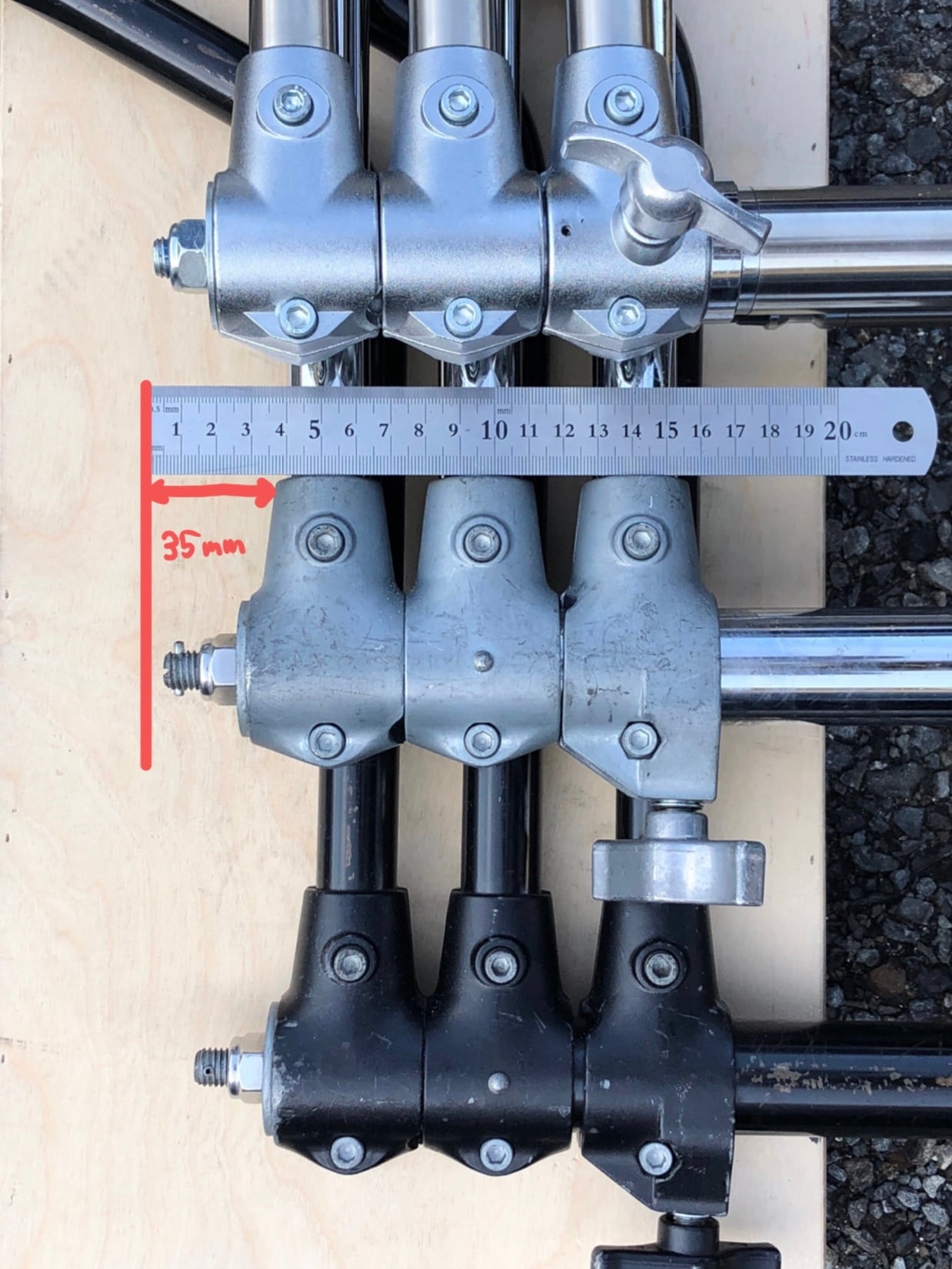 Avenger] C-Stand Dock for Super Clamps (A-CSD-1) | PAY ID