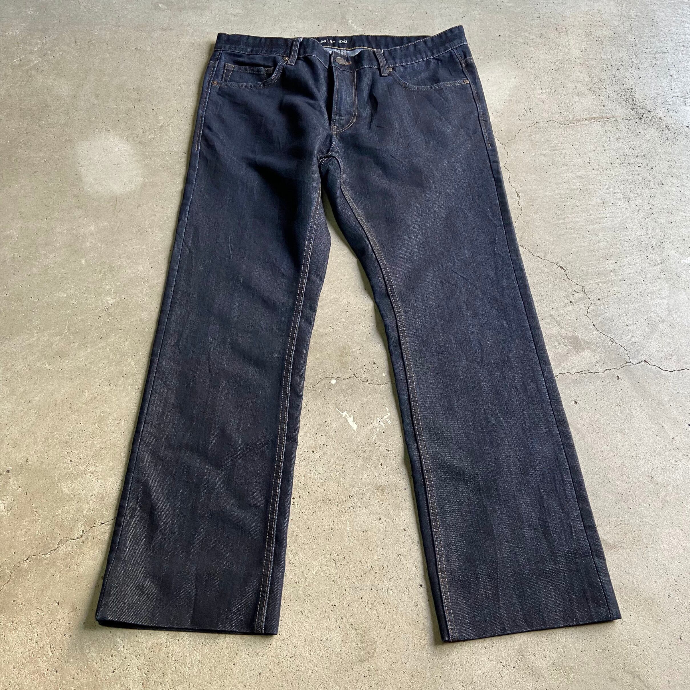 C A The Straight ストレート デニムパンツ メンズｗ36 古着 ヨーロッパブランド ジーンズ デニムパンツ Cave 古着屋 公式 古着通販サイト