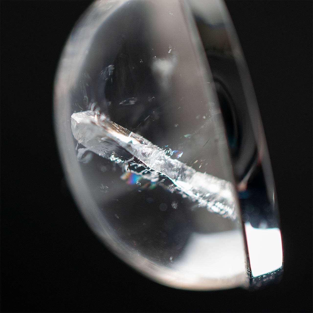 クォーツインクォーツ（貫入水晶）ペンダントトップ No.3 | Crystal Life