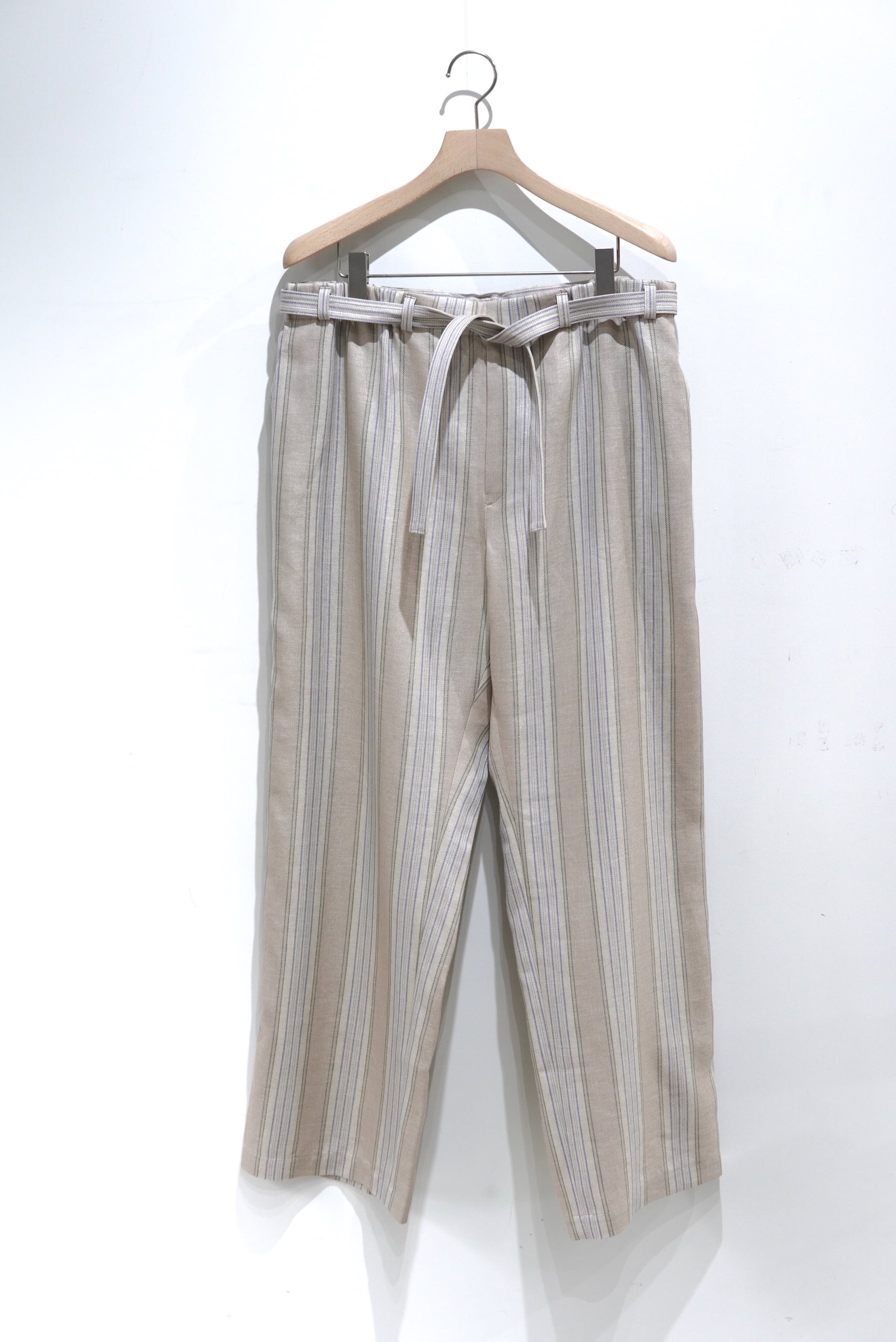 Cale / Line Wool Silk easy trousers  / C241F08P01