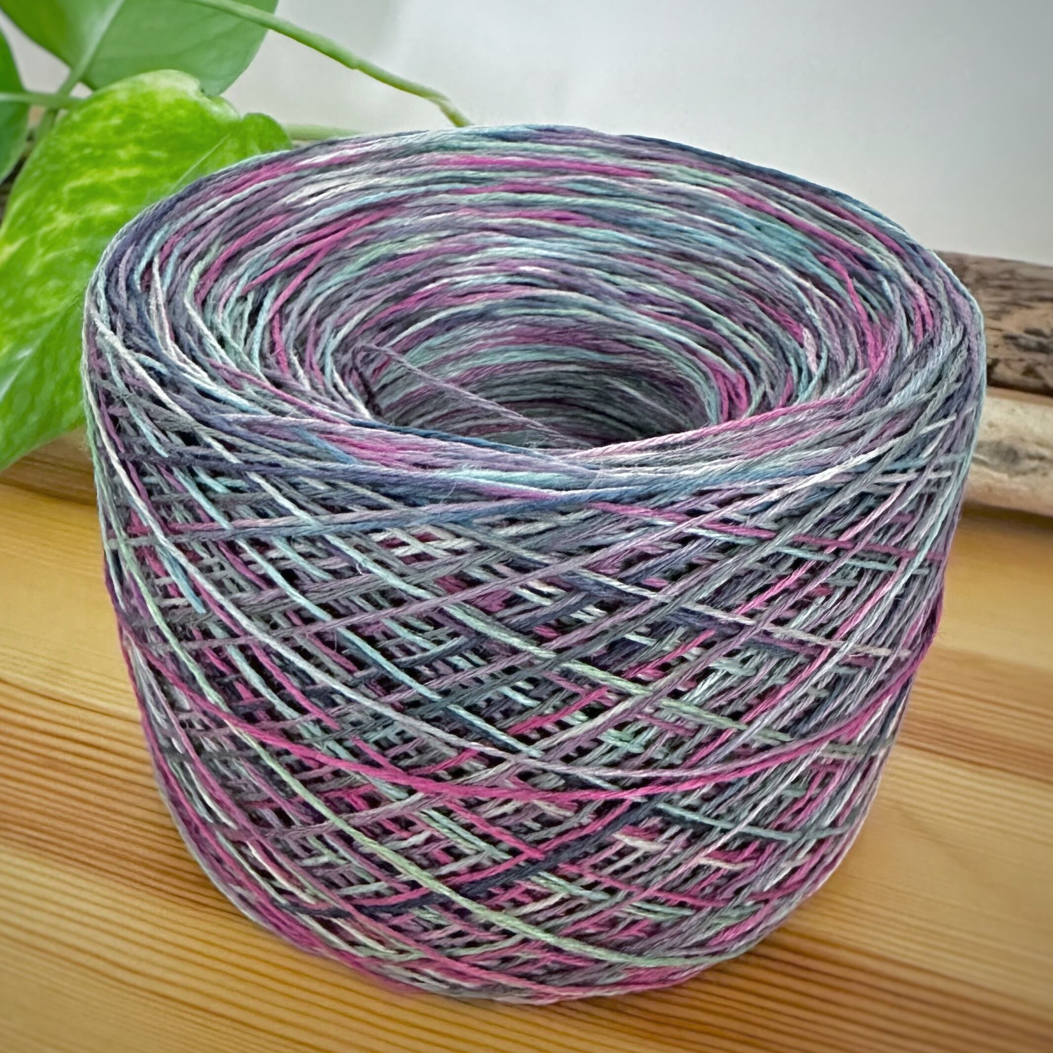 【2026 Summer Collection】Aurora|ヨーロッパのオーガニックリネン 50g(約330m)極細タイプ