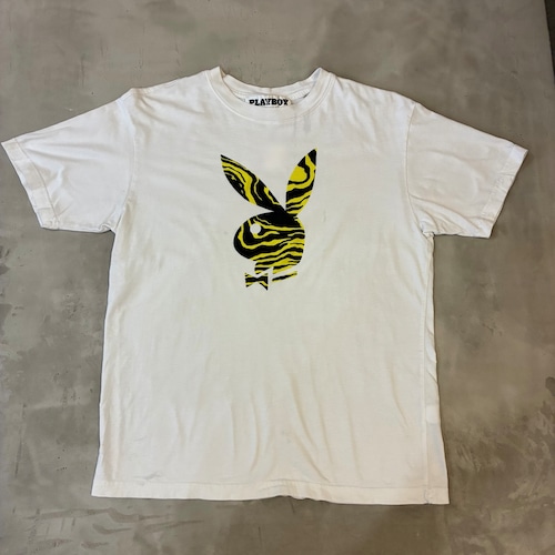 PLAYBOY Zebra Rabbit Head Tee