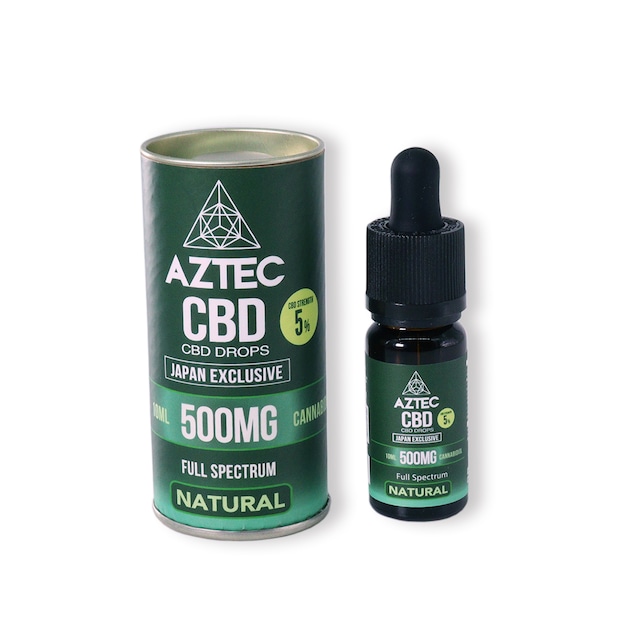 【FULL SPECTRUM】 CBD 5% CBD OIL 500mg〈NATURAL FLAVOR〉