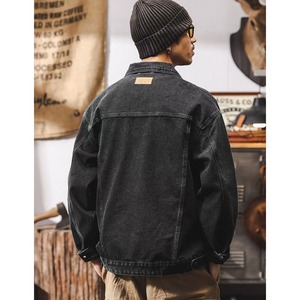 Vintage wash denim jacket 1271