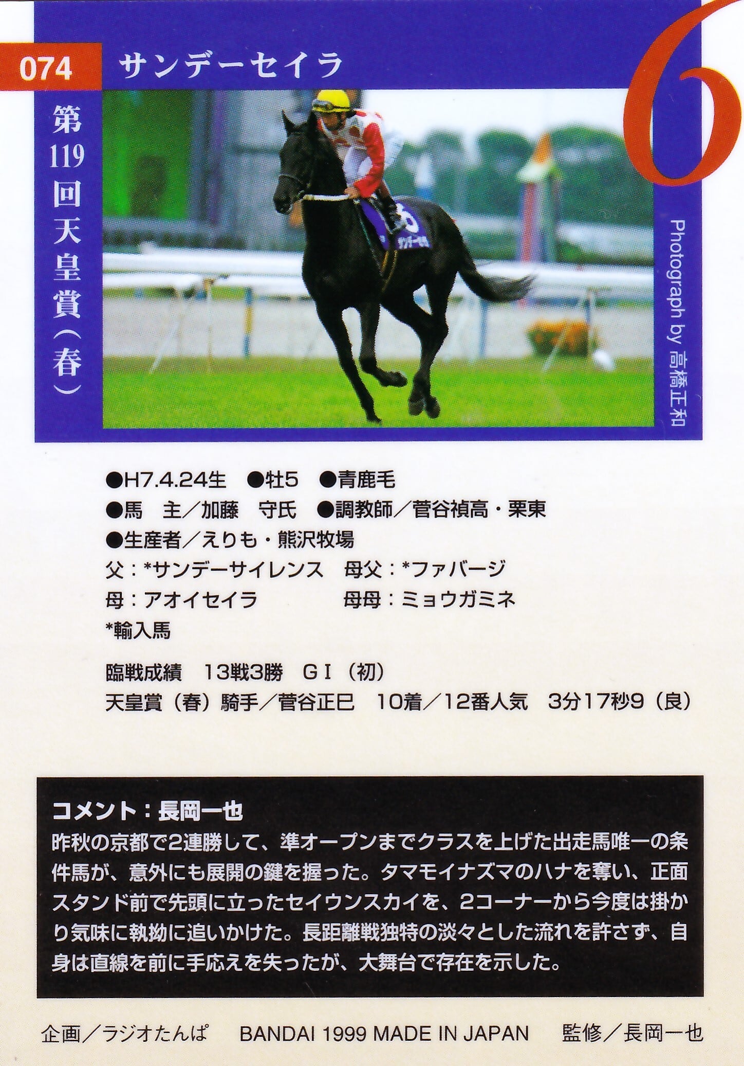 競走馬　THE VICTORY GOLD 1999サラブレッド　未開封 競走馬 THE VICTORY GOLD 1999サラブレッド 未開封