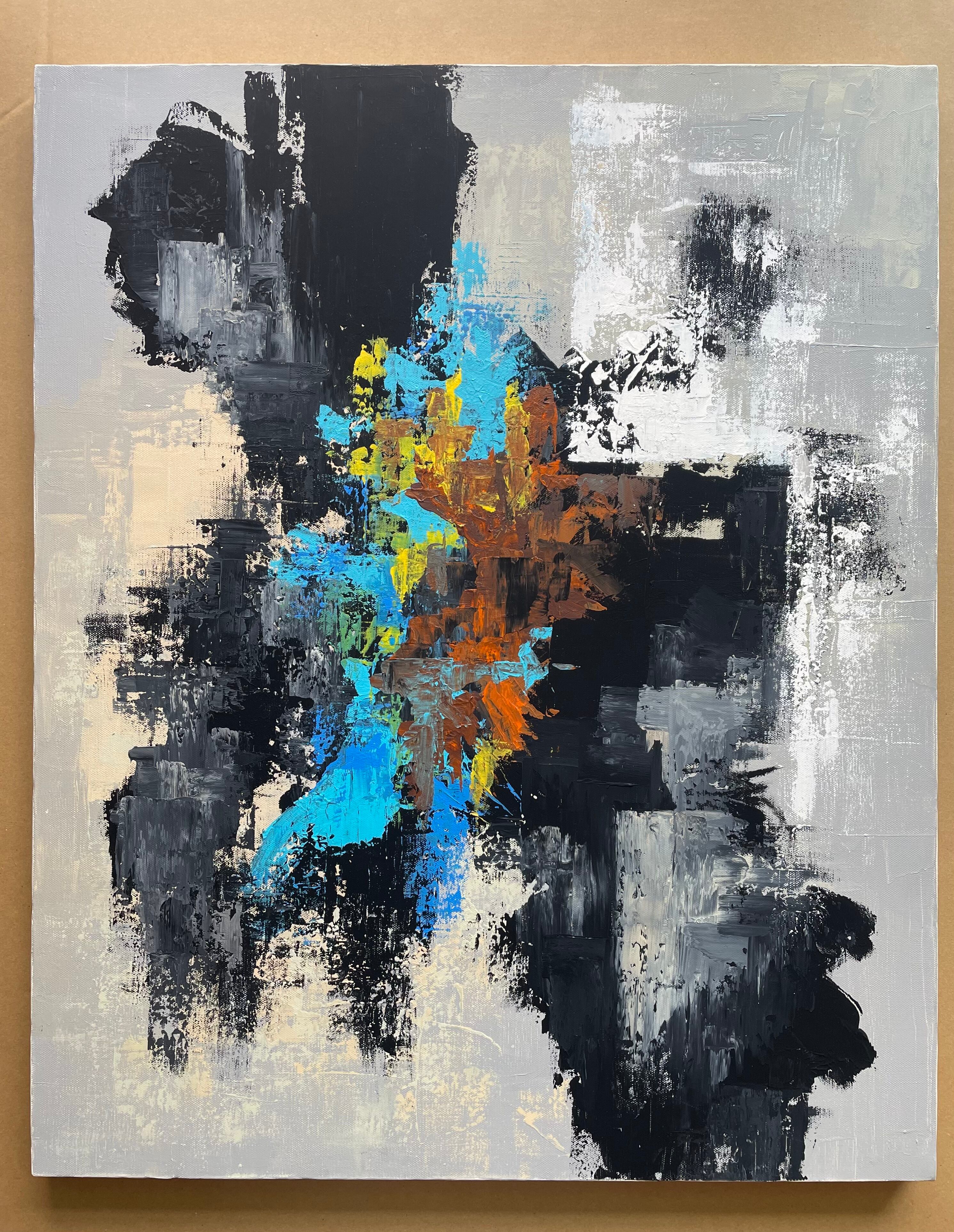 抽象人物絵画 清水公太 清水公太抽象画 原画シリーズ