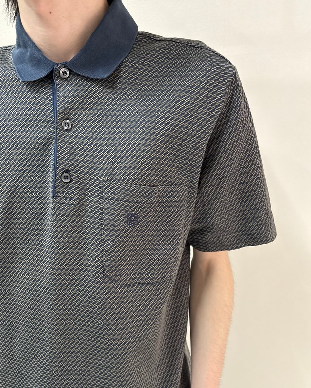 【GIVENCHY】all-over pattern polo shirt