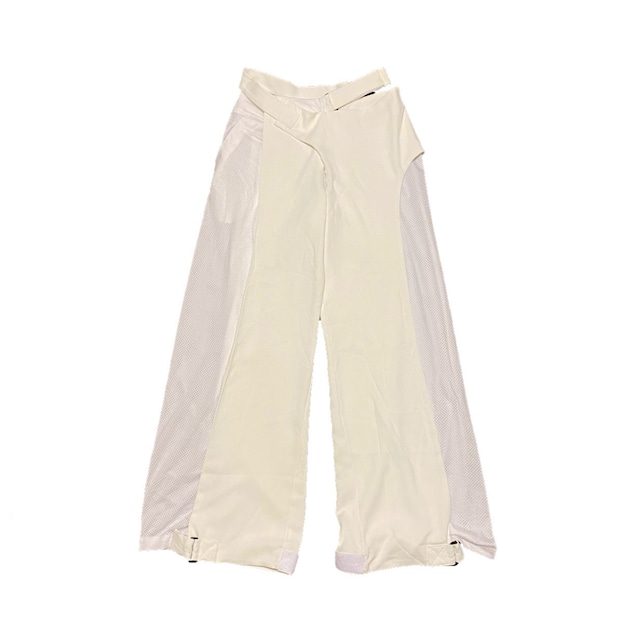 【shiisaid】  WRAP STRAP PANTS - WHITE