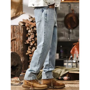 ライトヴィンテージストレートレッグジーンズ 225340