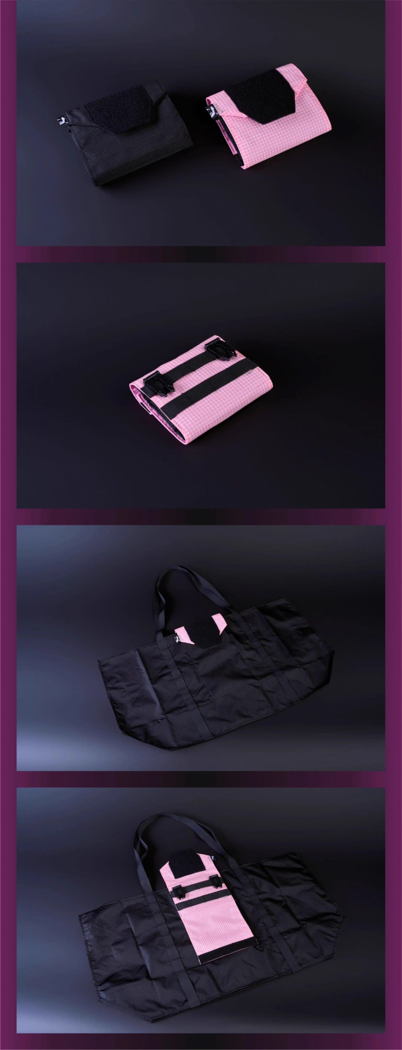 OVERCLOOCK ROAM Z-03 展開式ダッフルバッグ