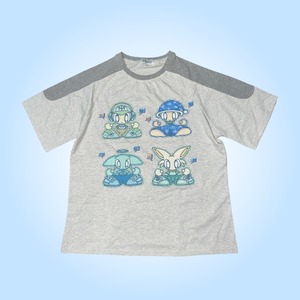 【naka renya × HONWAKA】Emoji Friends Tee