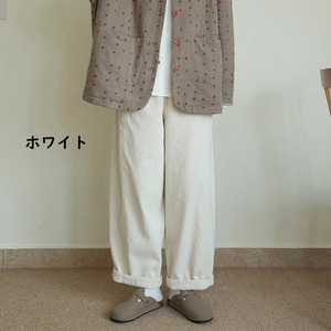 イージー コーデュロイパンツ 4col Y 250509
