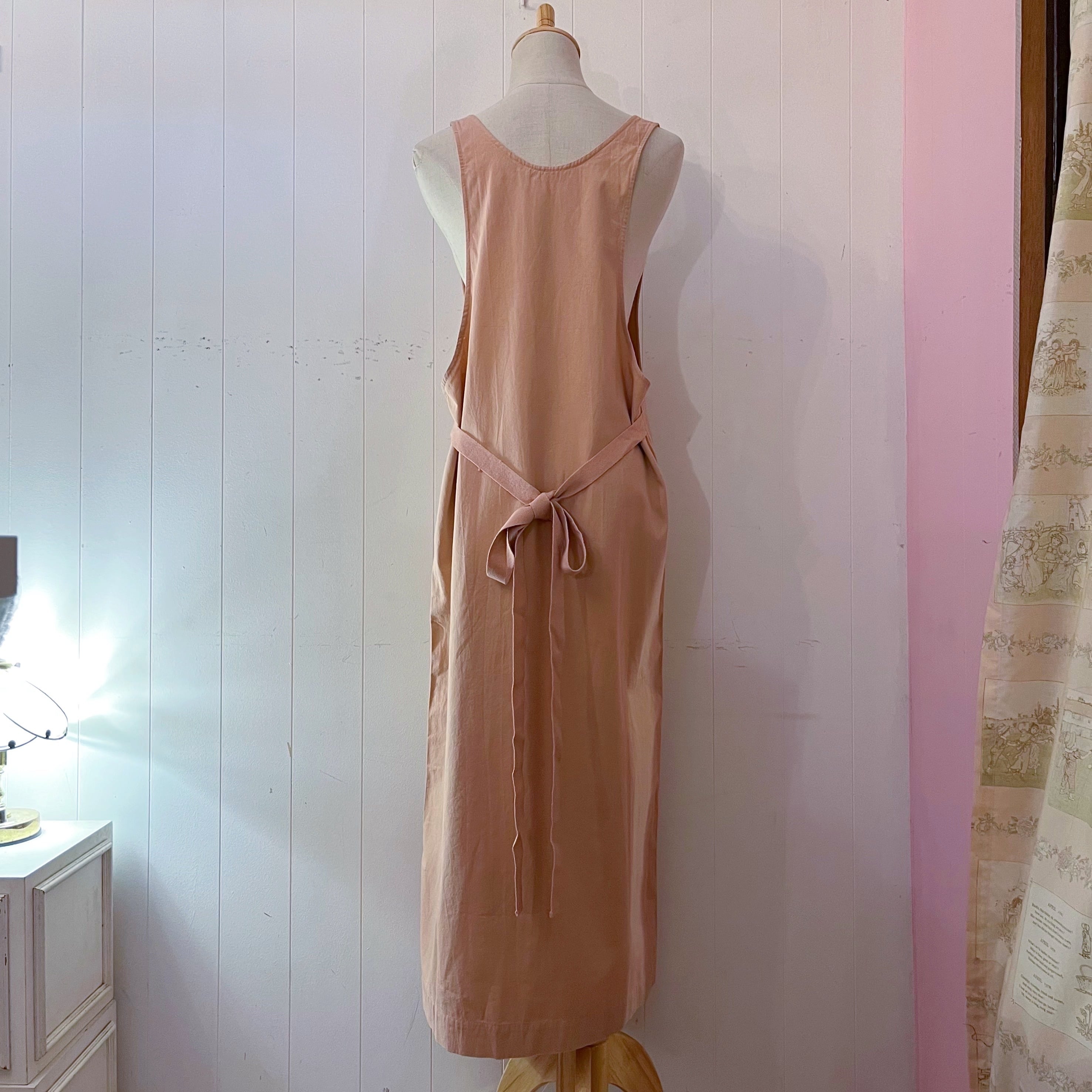 INGEBORG / pale pink round jumper skirt