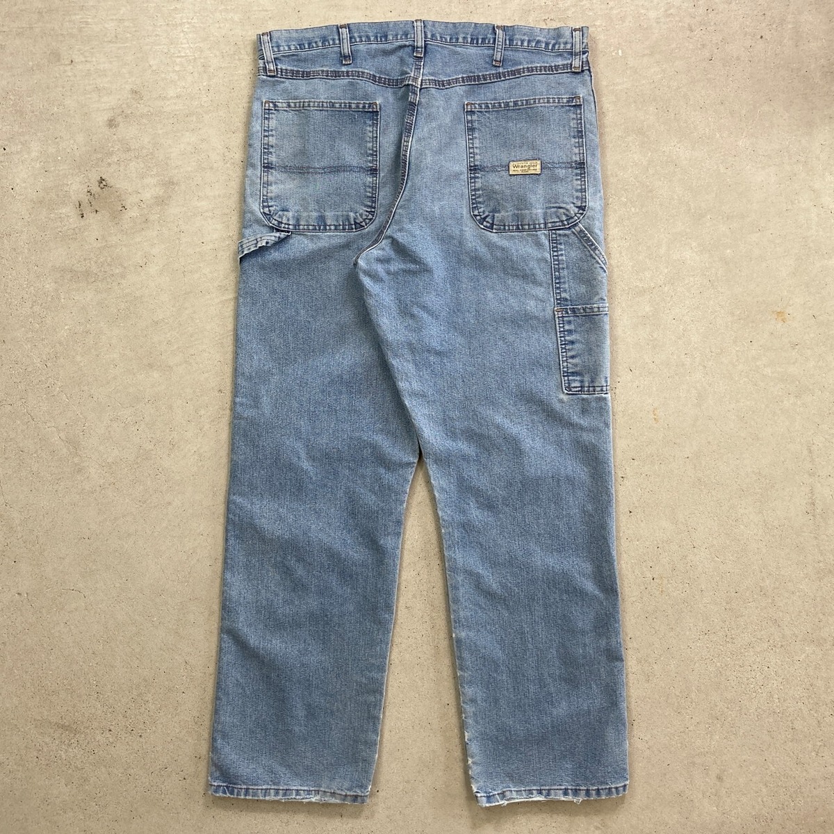 Wrangler ラングラー デニムペインターパンツ メンズW36 古着 ワイド 