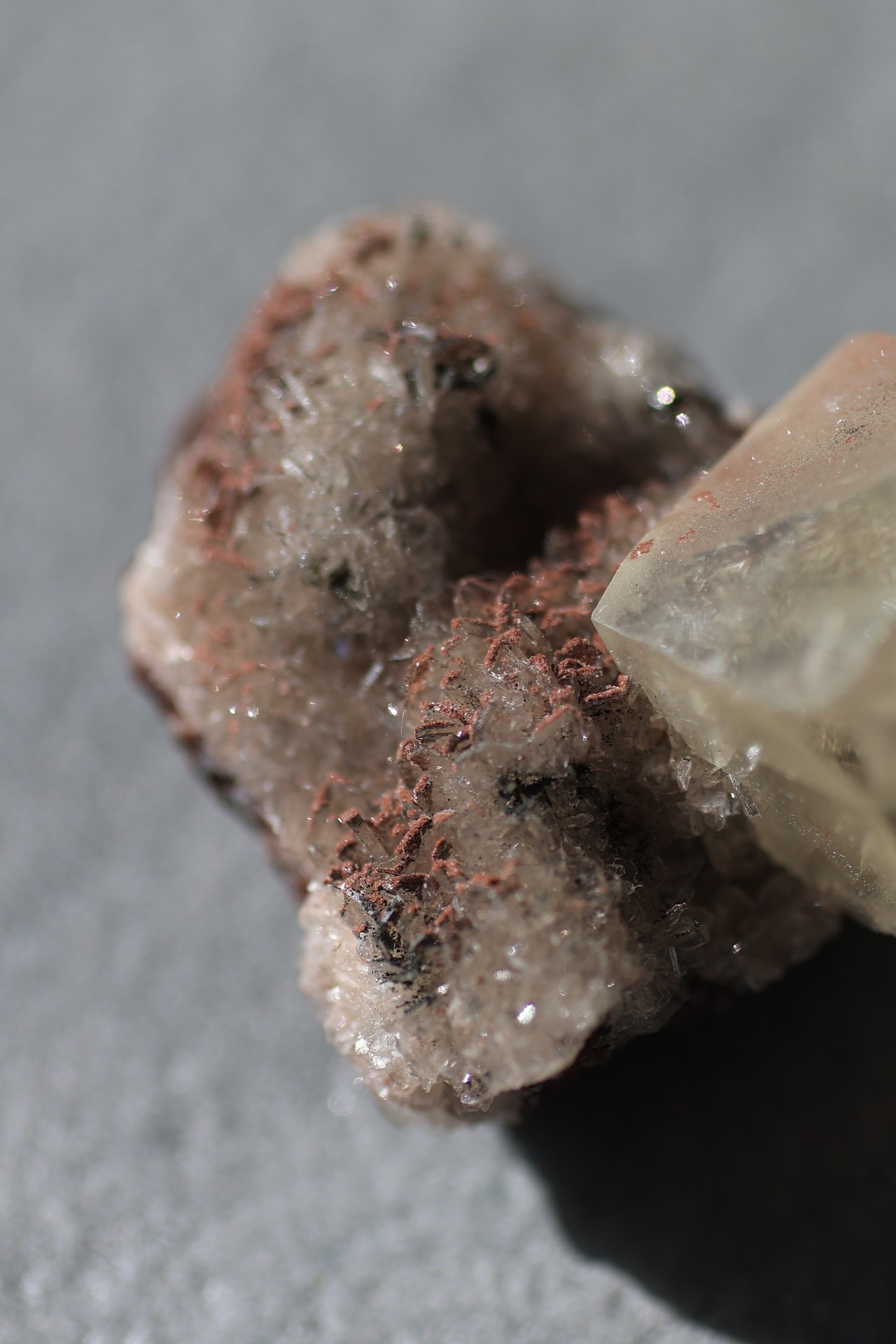 カルサイト×ヒューランダイト 「二つの出会い」Calcite  ◇ 天然石・鉱物・パワーストーン・原石 | st00397