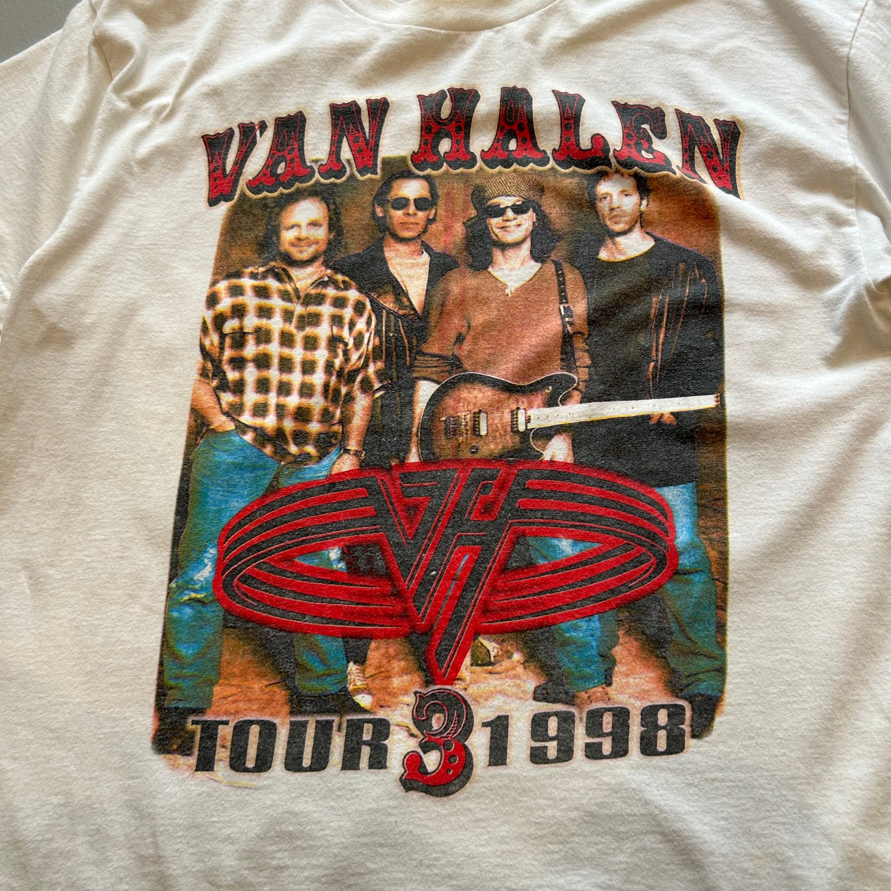 1998 Van Halen Tee Van Halen Japan Tour 1998 ロングTシャツ