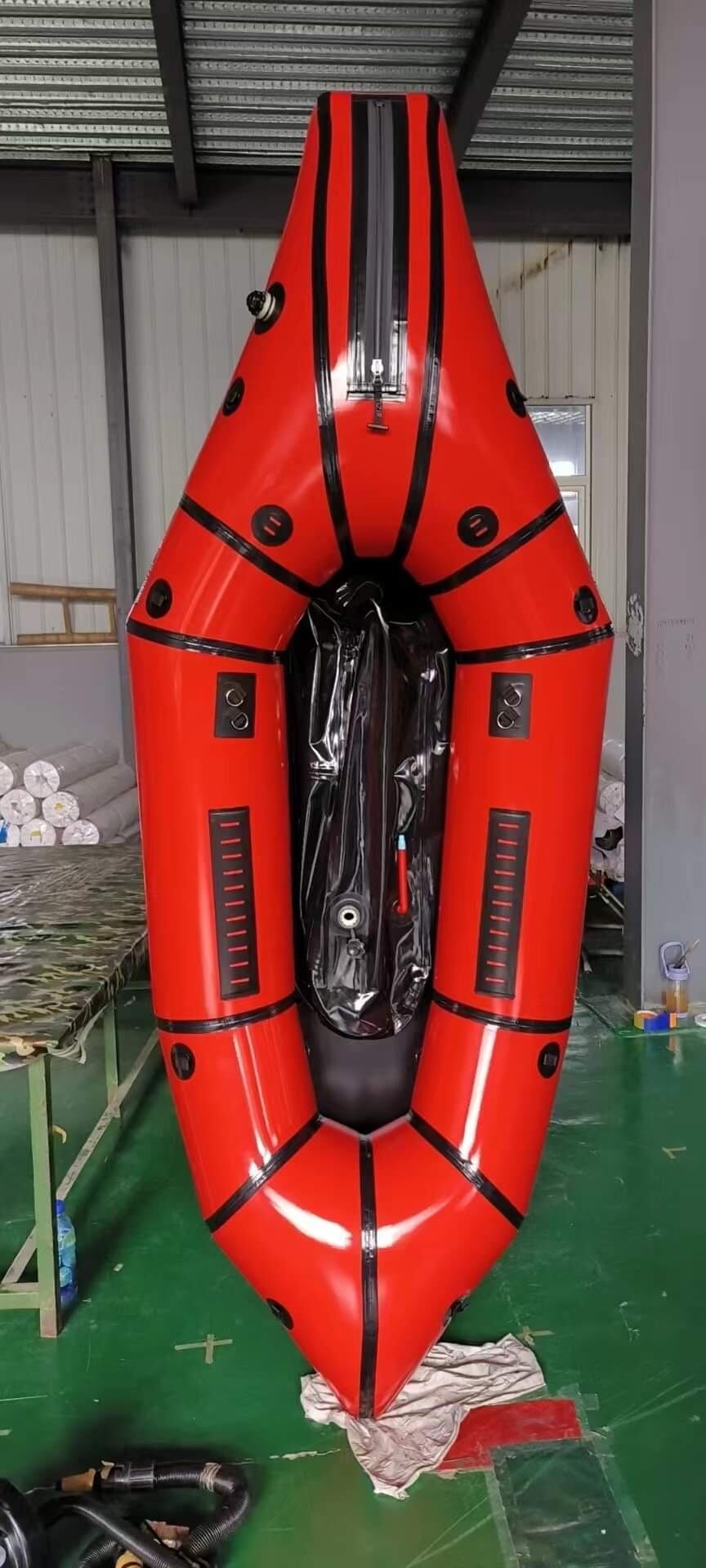 パックラフト フロンティア WW-255 新品 アーミーグリーン パドル付き 