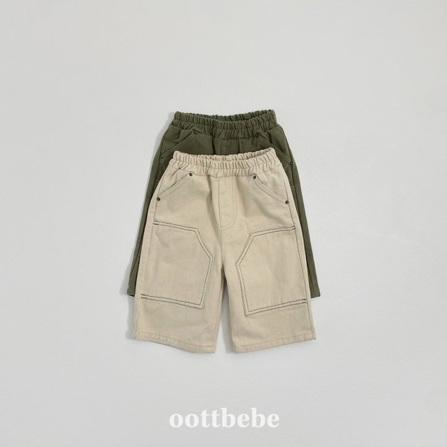 【取寄】oottbebe｜patchwork pants｜パッチワークパンツ｜XS-XL｜kids｜25 winter
