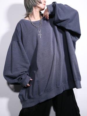 "KING SIZE" XXXXXXL super over silhouette sweatshirt