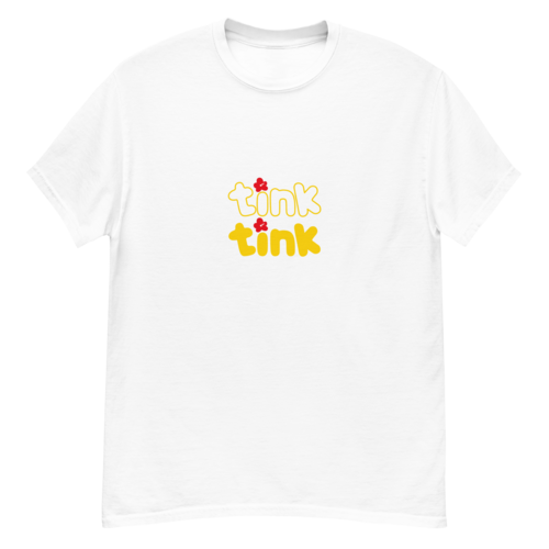 ティンクティンクロゴTシャツ（白）
