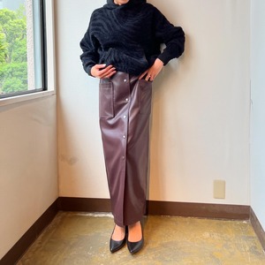 シーシークロス　C.C.CROSS　エコレザーフェイクラップマキシSK