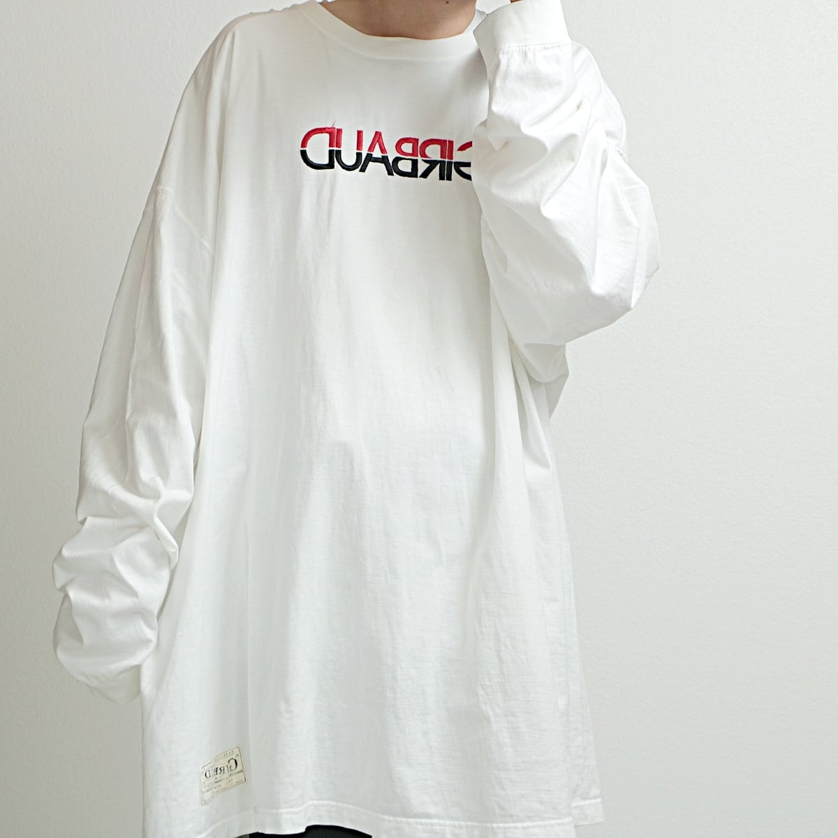 MARITHE FRANCOIS GIRBAUD マリテ フランソワ ジルボー 刺繍 長袖 カットソー 4XL