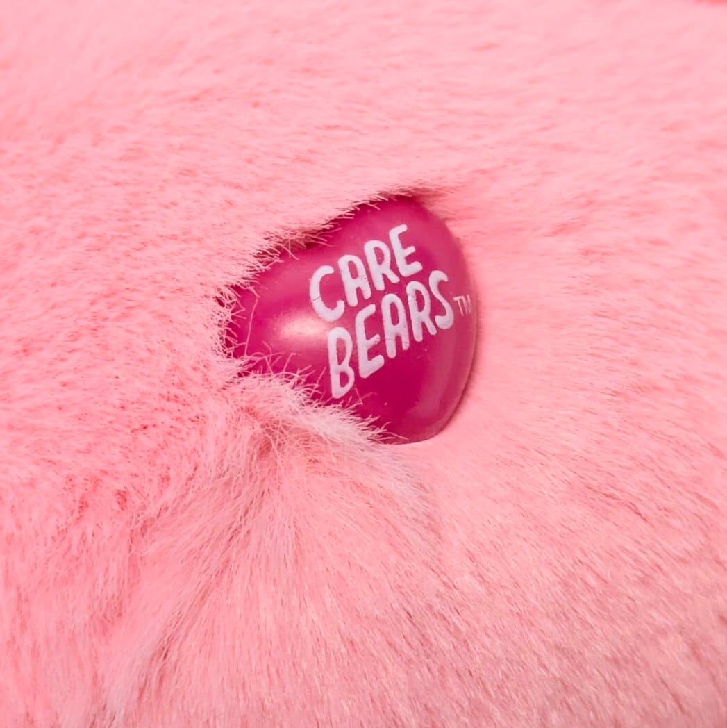 【 Care Bears（ケアベア）】 『 Love-A-Lot Bear ラブアロットベア 』ぬいぐるみキーホルダー / plush keyholder〚アメリカン雑貨 アメトイ〛