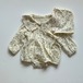 cotton flower bebe rompers