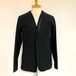 No Collar Cardigan　Black