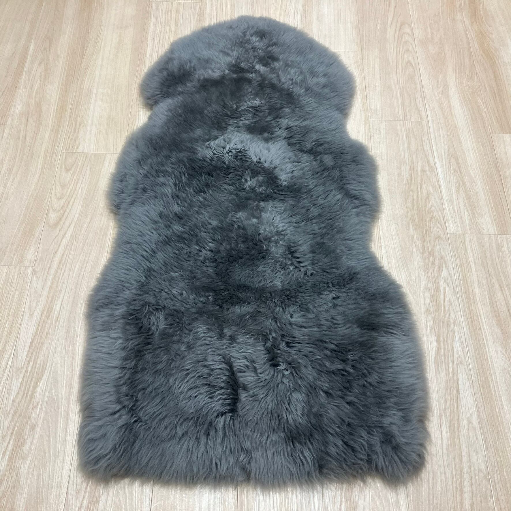 廃番アウトレット】国産長毛ムートンフリース1.3匹もの Sサイズ グレー
