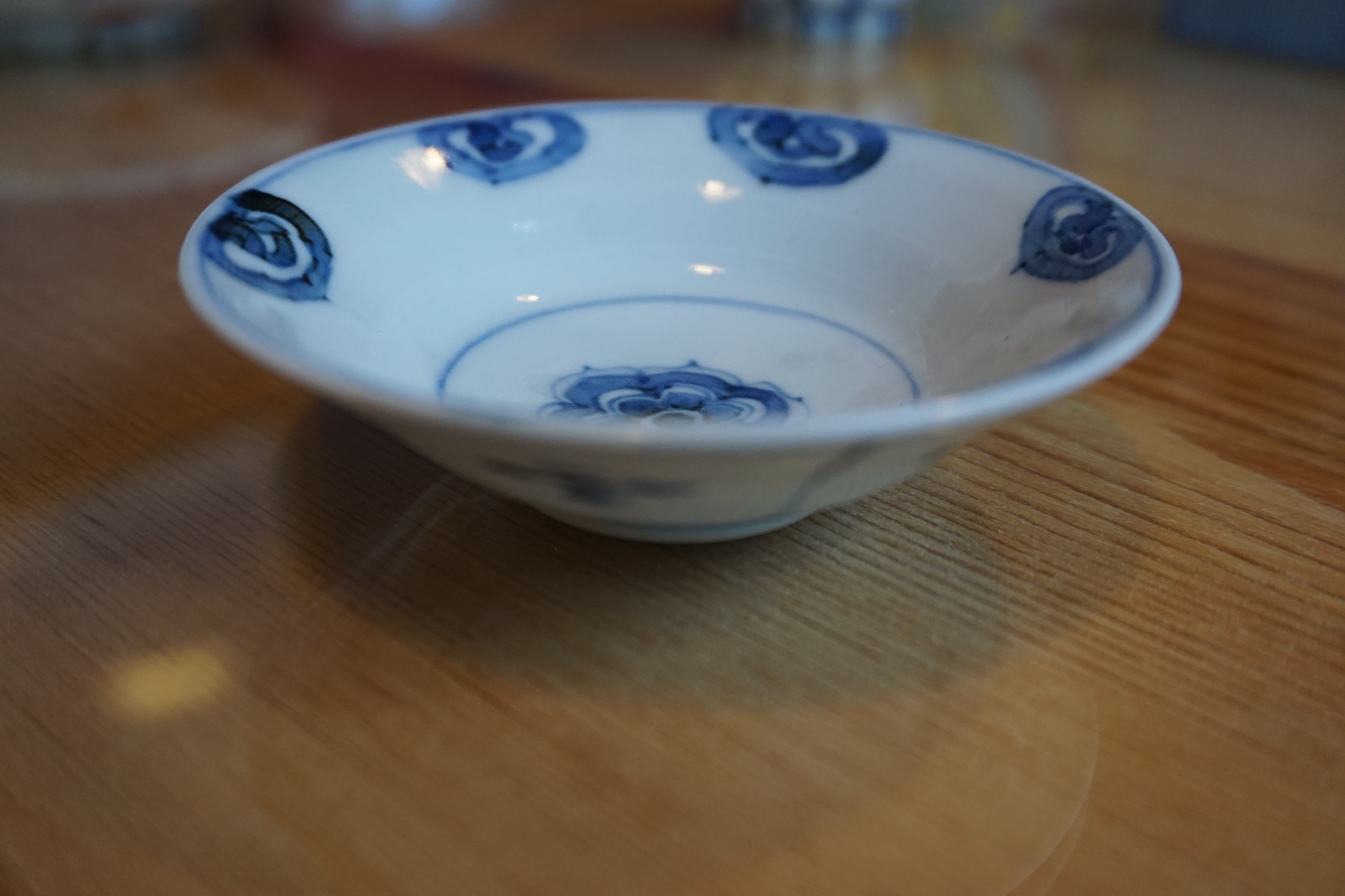 京都 豆皿 染付如意頭文豆皿 加藤幸治 | 575select