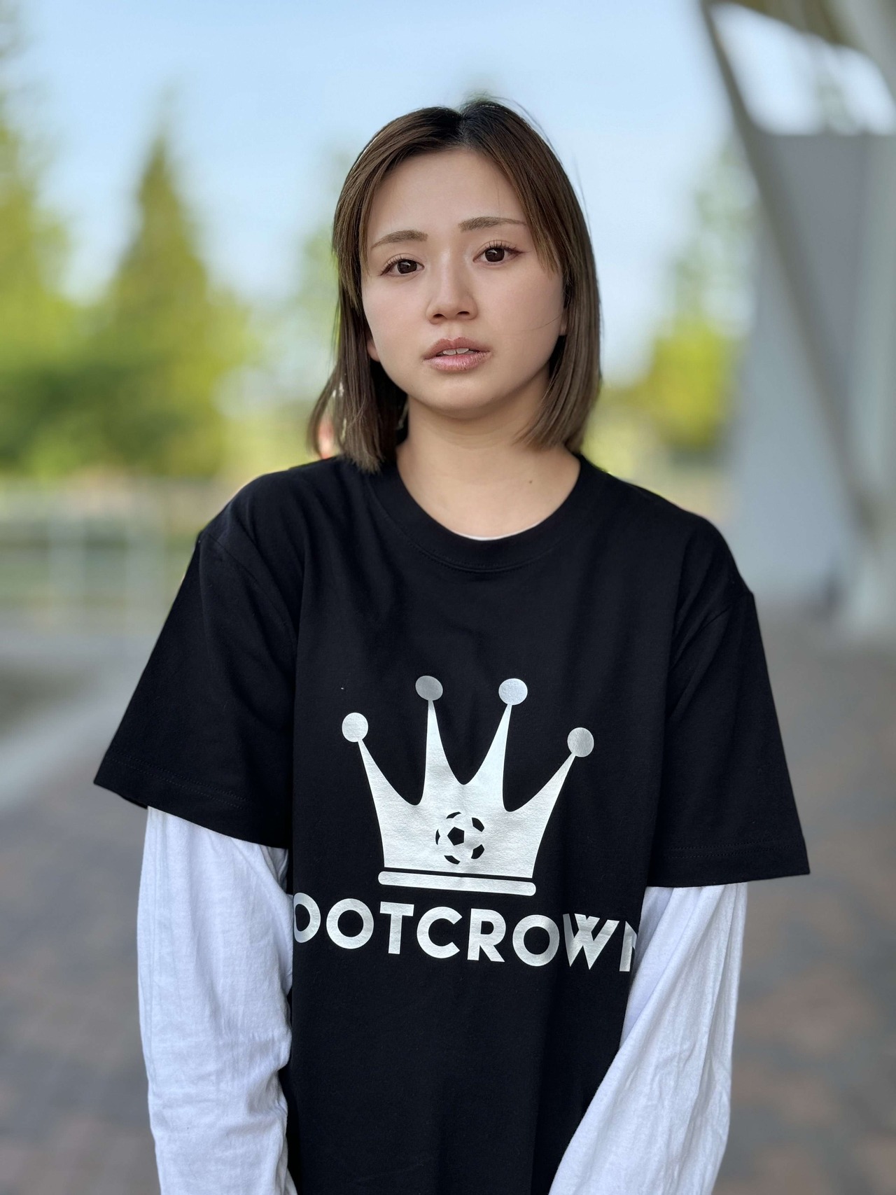 フットクラウン 定番 半袖Tシャツ クロスロゴデザイン 5.6オンス 厚さ/ノーマル 綿100% 春夏 - 14